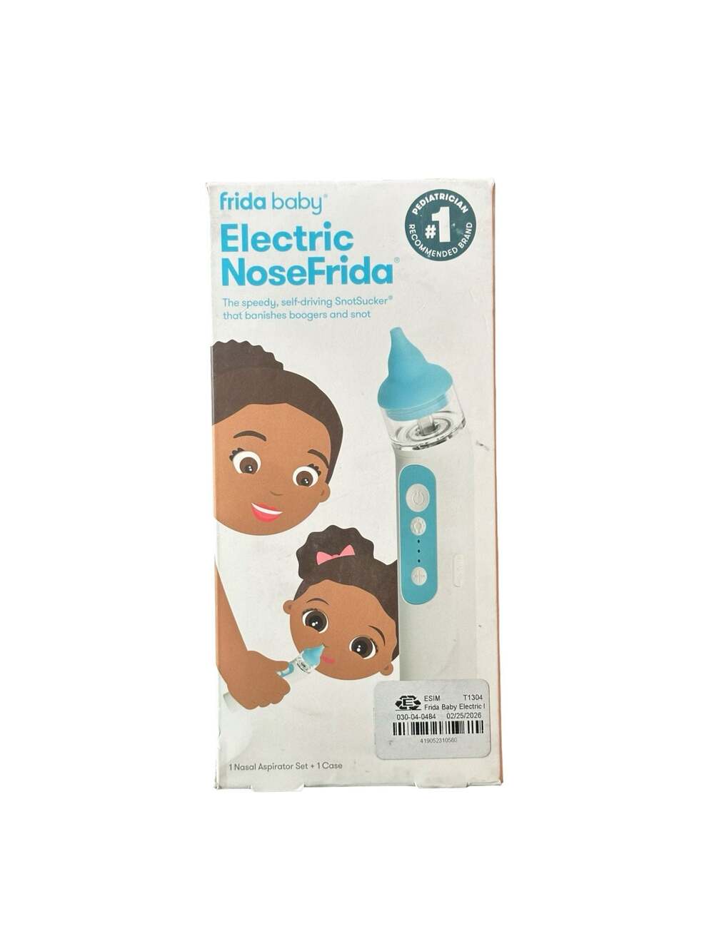 Frida Baby Electric NoseFrida Nasal Aspirator Snot sucker-White
